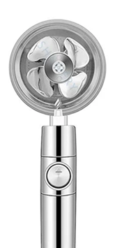 Showery® Turbo - Propeller Driven Shower Head