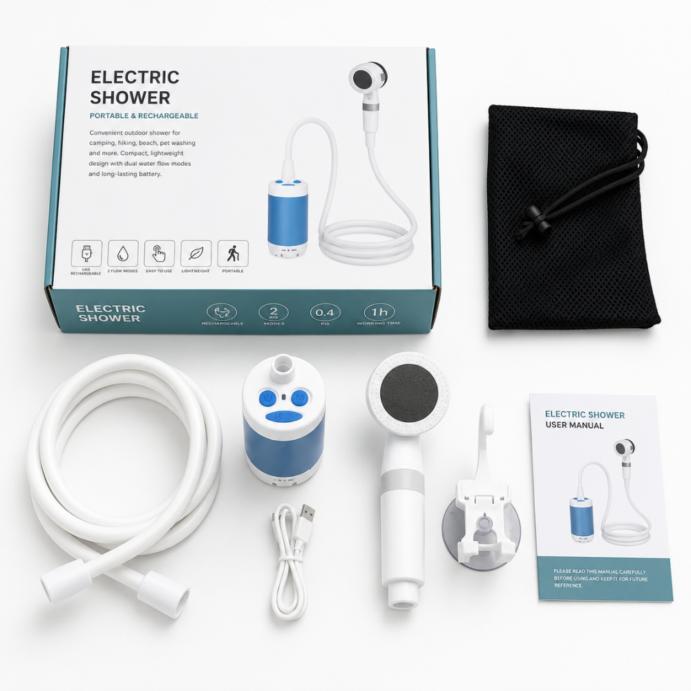 Showery® Portable Power Shower