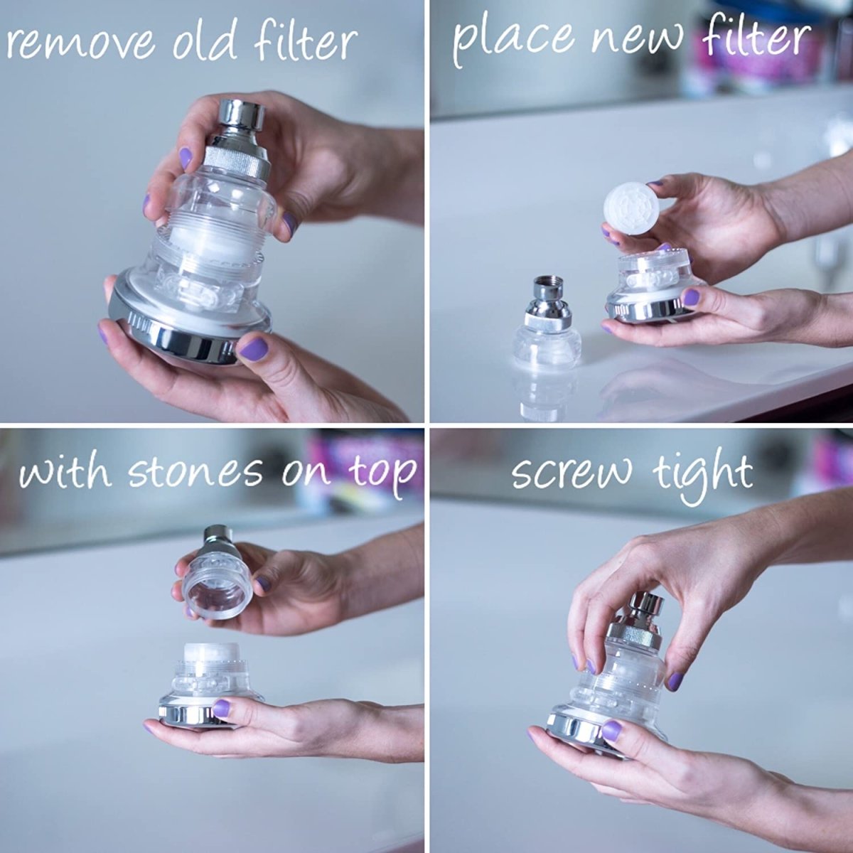 EcoFlow Pure Filtered Shower Head - Showery 4