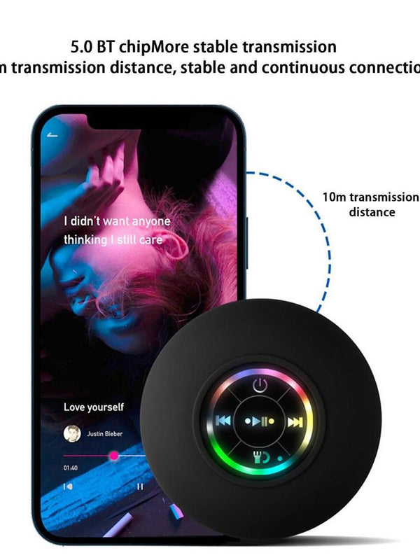 Showery® Beat Waterproof Bluetooth Bathroom Speaker