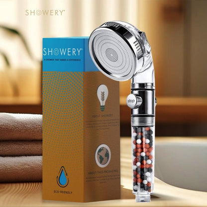 Showery® EcoFlow High Pressure Shower Head - Showery 3