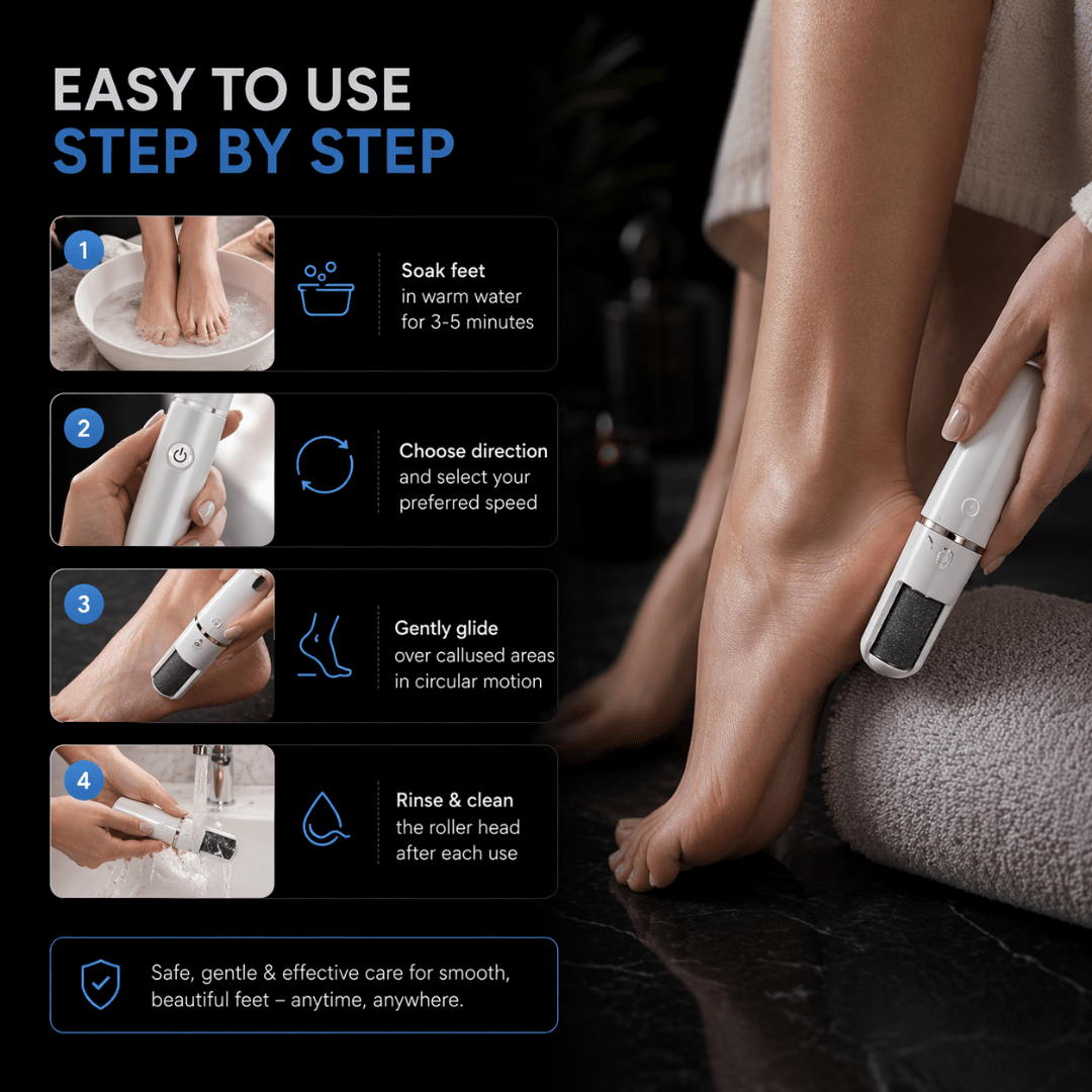 Showery® Electric Callus Remover - Showery 4