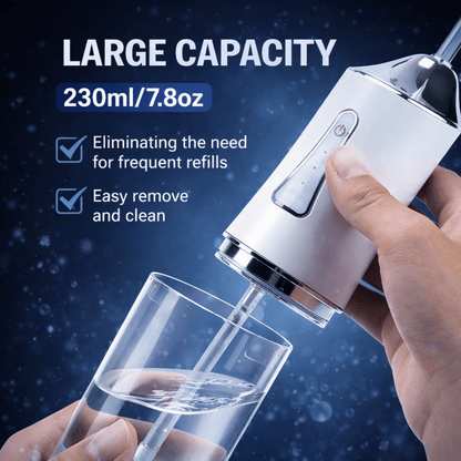 Showery® Portable Water Flosser - Showery 4