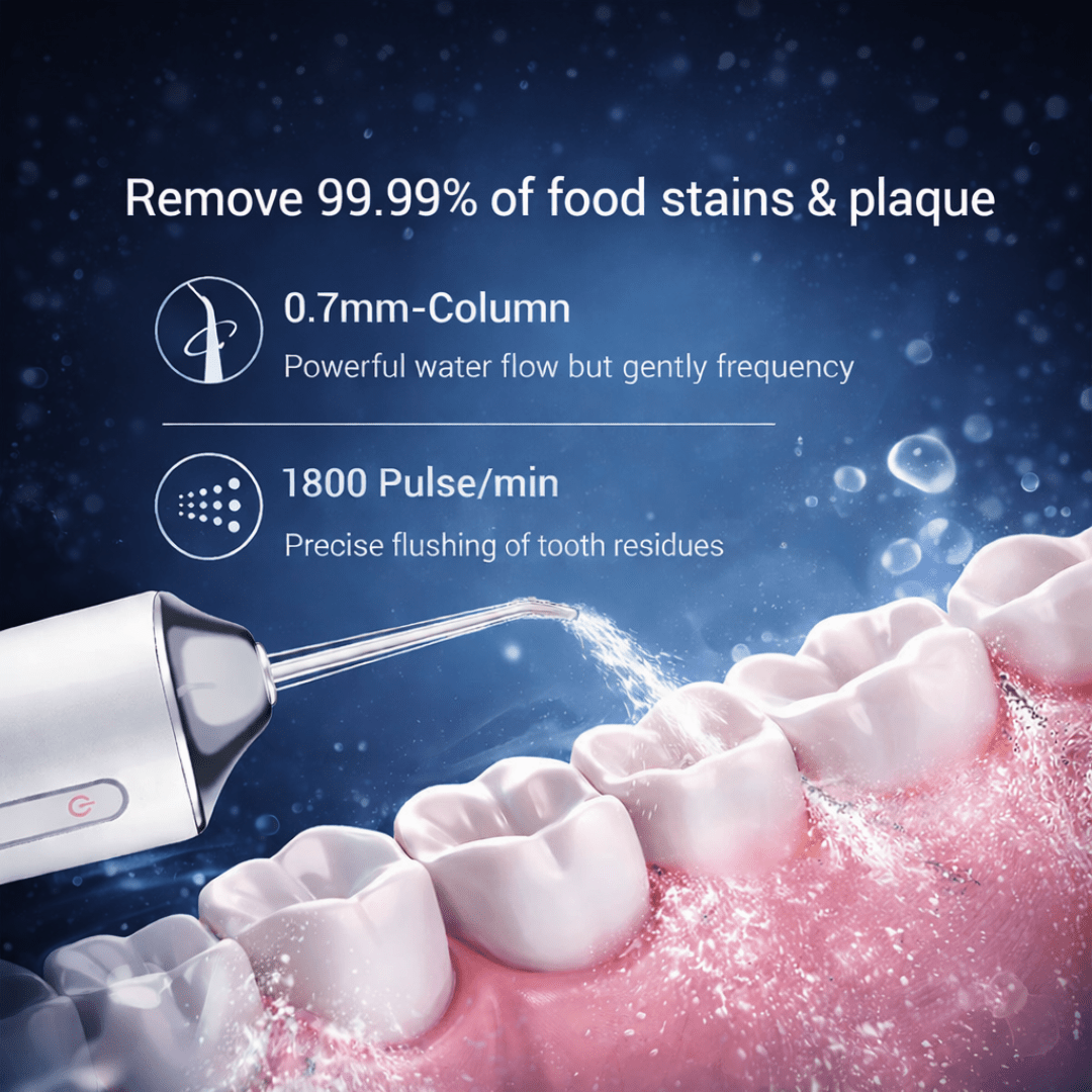 Showery® Portable Water Flosser - Showery 3