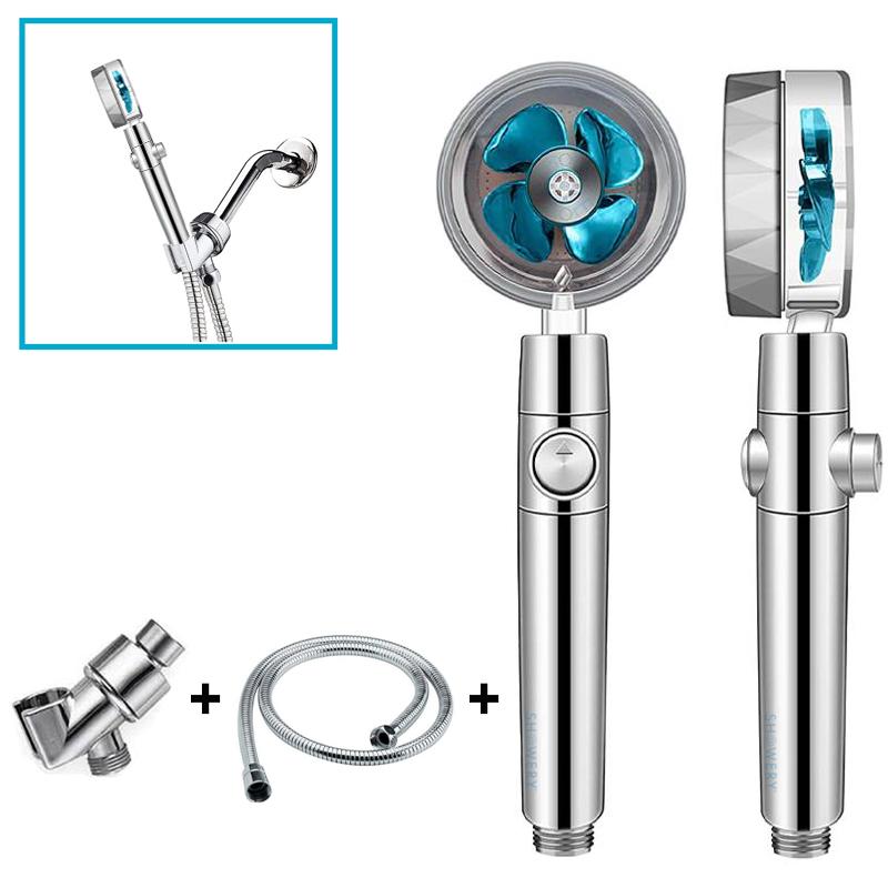 Showery® Turbo - Propeller Driven Shower Head - Showery