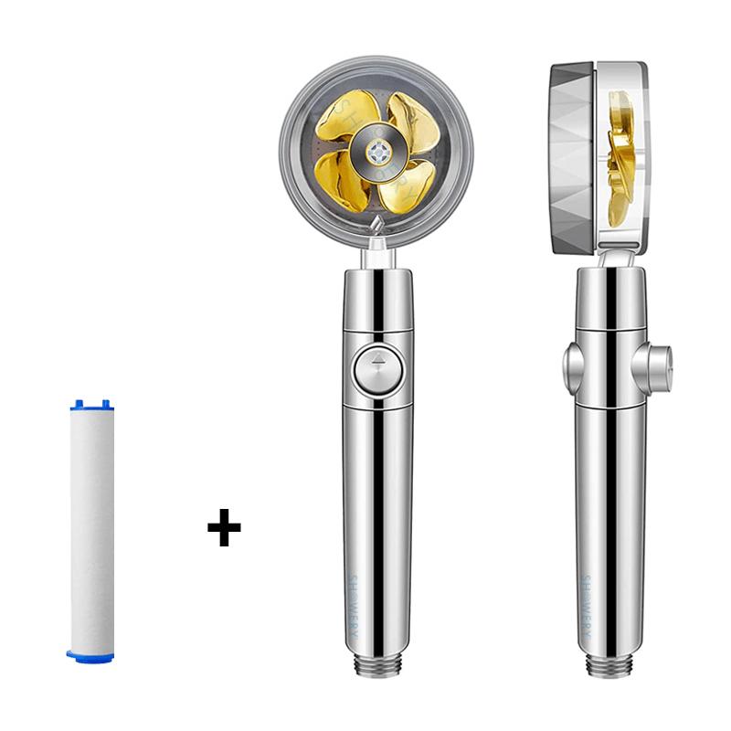 Showery® Turbo - Propeller Driven Shower Head - Showery 5