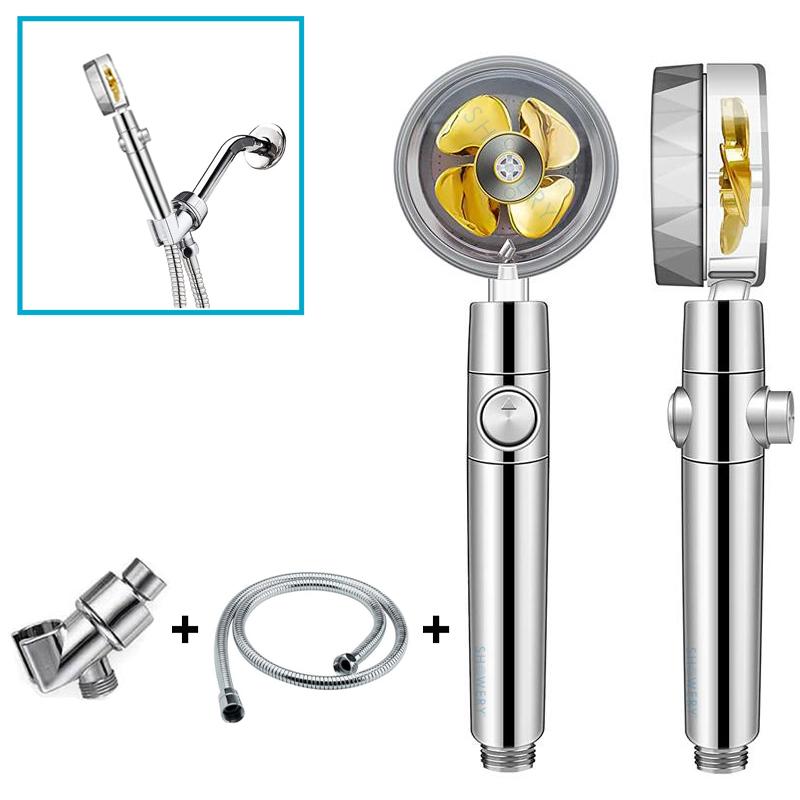 Showery® Turbo - Propeller Driven Shower Head - Showery 12