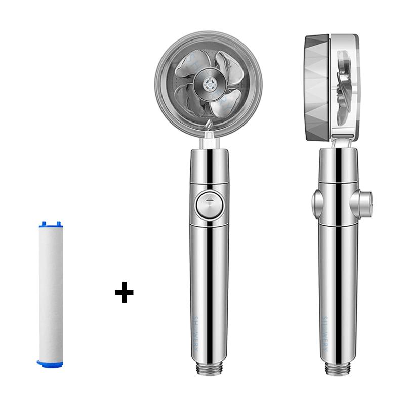 Showery® Turbo - Propeller Driven Shower Head - Showery 7